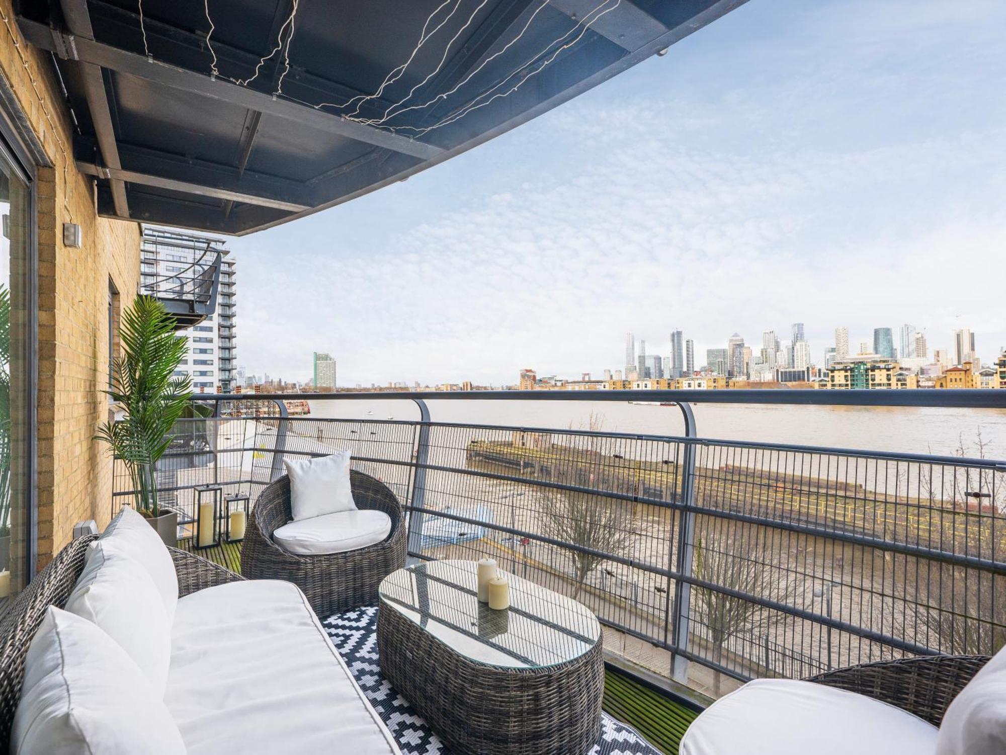 Apartament The View Greenwich - Luxury River Thames *